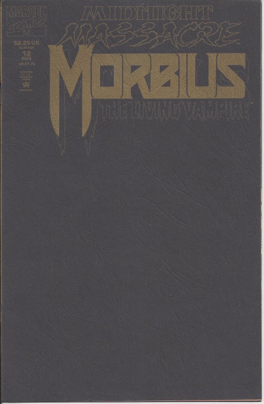 Morbius: The Living Vampire #12 (Aug 1993)