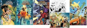 DC COMICS FUTURE QUEST #1 COMPLETE 7 VARIANT COVER SET! SPACE GHOST! JONNY QUEST