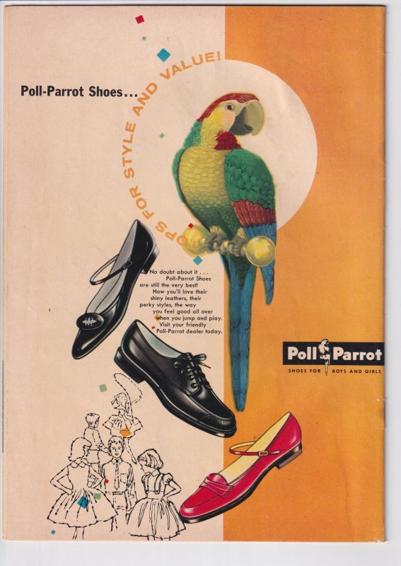 POLL PARROT #15 (Jan 1962) FN, cream to white paper!
