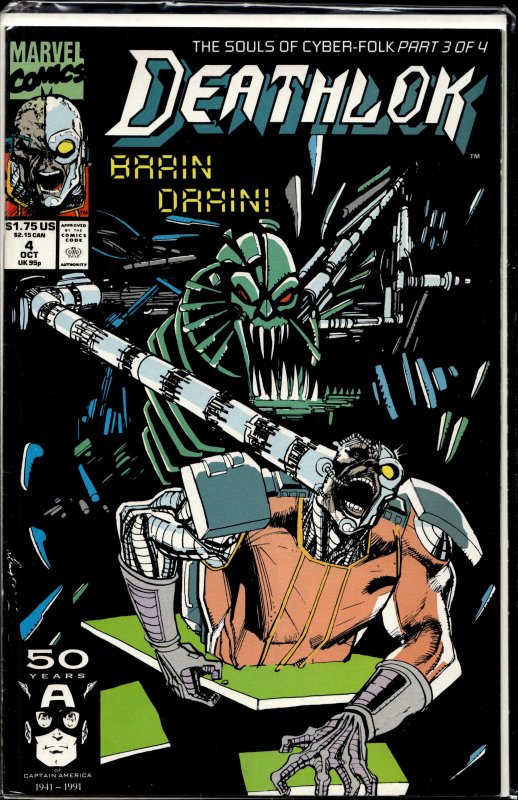 Deathlok #4 (1991) Deathlok