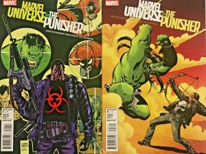 MARVEL UNIVERSE VS THE PUNISHER#1-4 NM LOT 2010 MARVEL COMICS