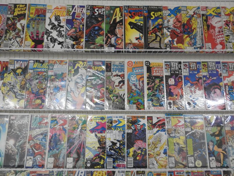 Huge Lot 140+ Comics W/ X-Force, Iron Man, X-Factor+ Avg VF- Condition!