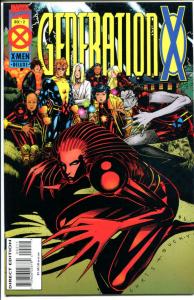 GENERATION X #1 2 3 4, NM+, Chromium, X-men, Bachalo, Femmes 