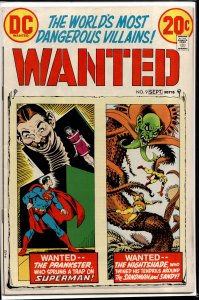 Wanted, The World's Most Dangerous Villains #9 (1973) Sandman