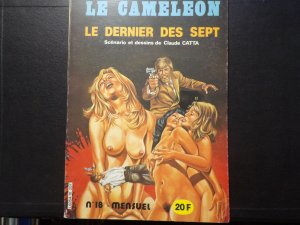 Le Triangle Noir 18 Le Camaleon French Adult Comic VF