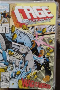CAGE  # 2  1992  marvel disney luke cage war of the words