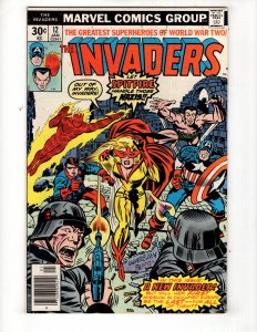 The Invaders #12  (1977)  1st Appearance Of Spitfire / ID#752