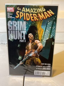 Amazing Spider-Man #636 (2010) 9.0 (our highest grade) Grim Hunt Ribic Cover
