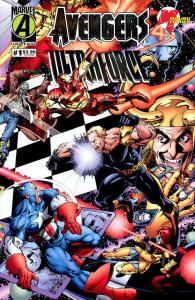 Avengers/Ultraforce #1 VF ; Marvel | Silver Foil Logo