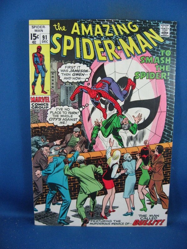 AMAZING SPIDERMAN 91  VF-   MARVEL 1970