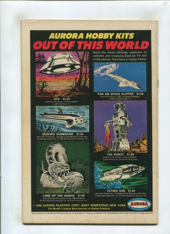 ADVENTURE COMICS #374 (3.0) MISSION DIABOLICAL 1968