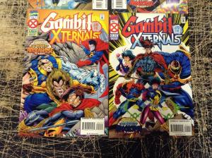 Gambit And The X-Ternals Complete Marvel Comics Limited Series # 1 2 3 4 U4