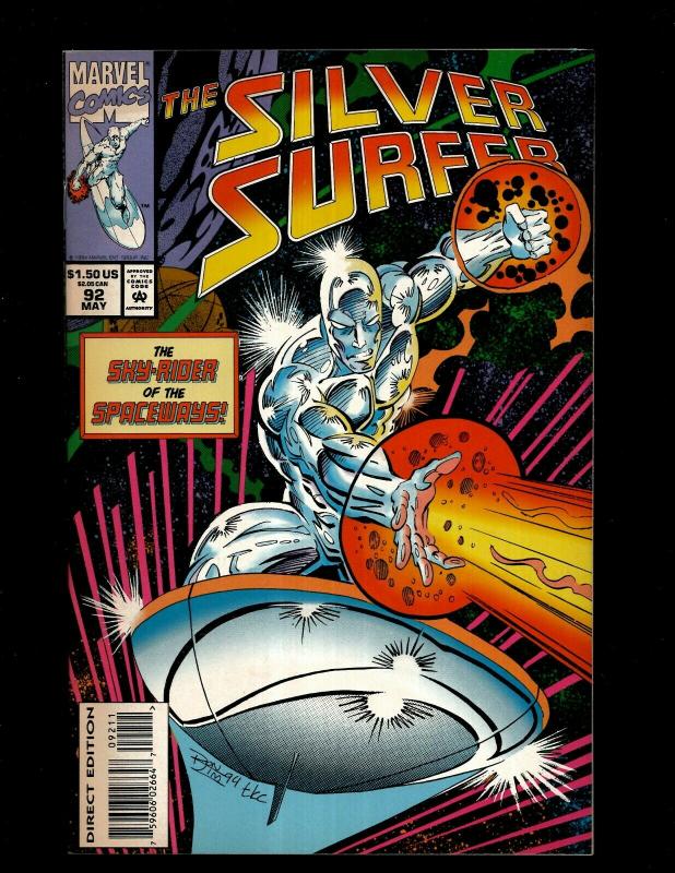 9 Comics Silver Surfer 6 42 92 102 Warlock 1 Annual 3 Micronauts 1 +MORE HJ11