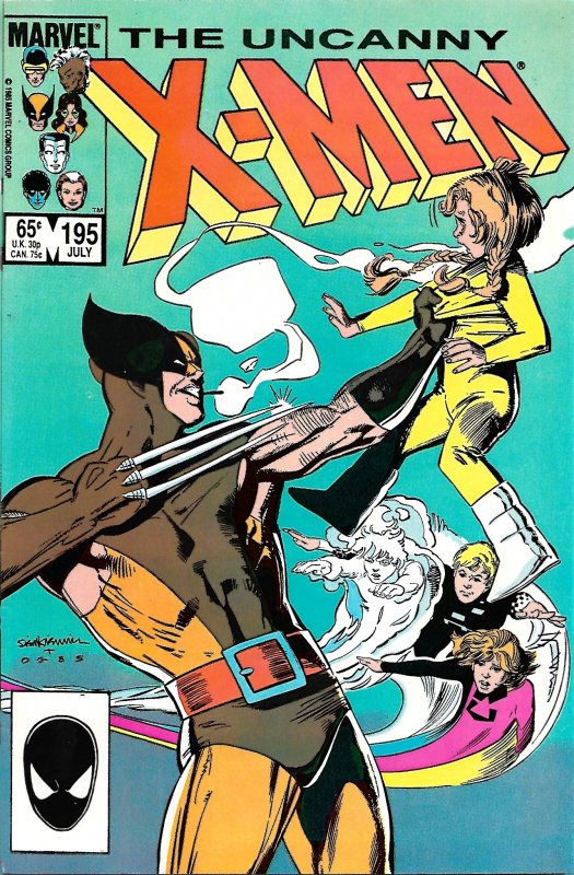 The Uncanny X-Men #195 (1985) VF