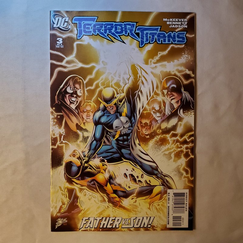 Terror Titans 3 Very Fine/Near MInt Cover by Joe Bennett