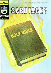 Crusaders, The (Chick) #11 (4th) VG ; Chick | low grade comic Sabotage Bible Chr