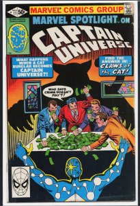 Marvel Spotlight #11 (1981) Captain Universe
