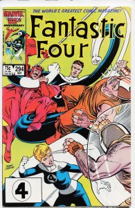 Fantastic Four #294 (1986) Fantastic Four