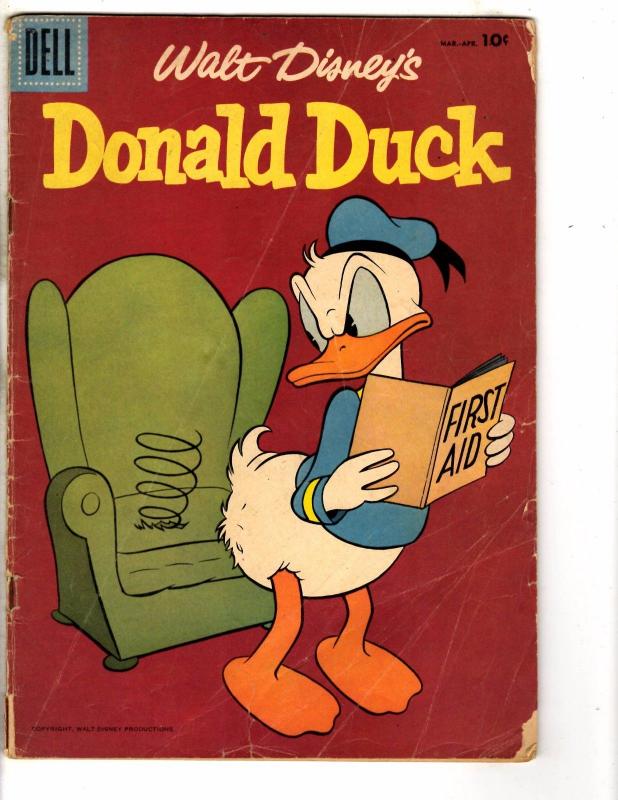 Donald Duck # 52 VG Dell Comic Book Walt Disney Huey Mickey Mouse Pluto J275