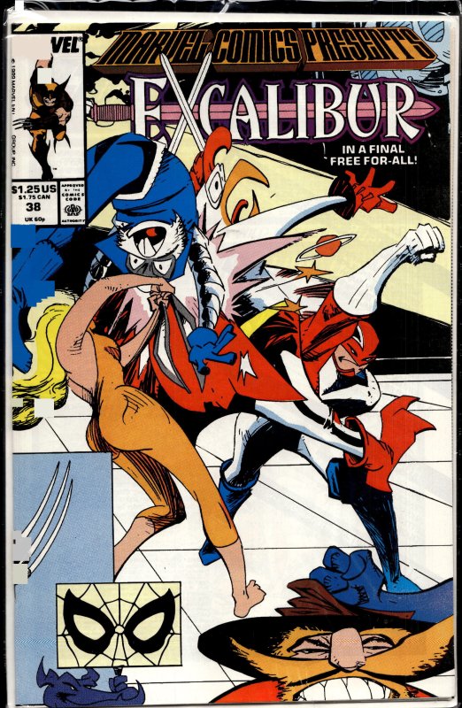 Marvel Comics Presents #38 (1989) Excalibur