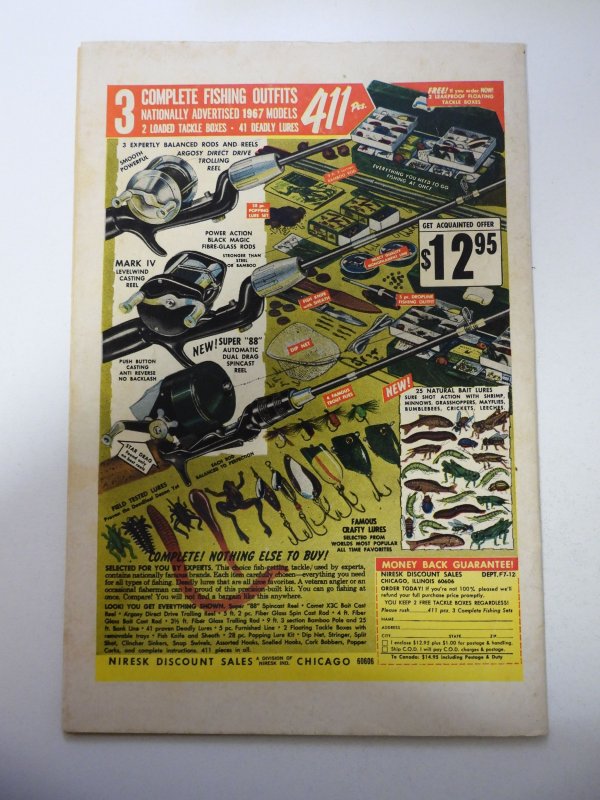 Gasp #2 (1967) VG/FN Condition 1/4 tear fc
