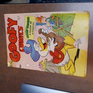 Goofy Comics #42 Standard 1951 Goofy Gander Golden Age Funny Animal Cartoon