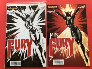 MISS FURY #1  BOTH R HOT- DYNAMITE 2012 CAMBELL /  NM + / -