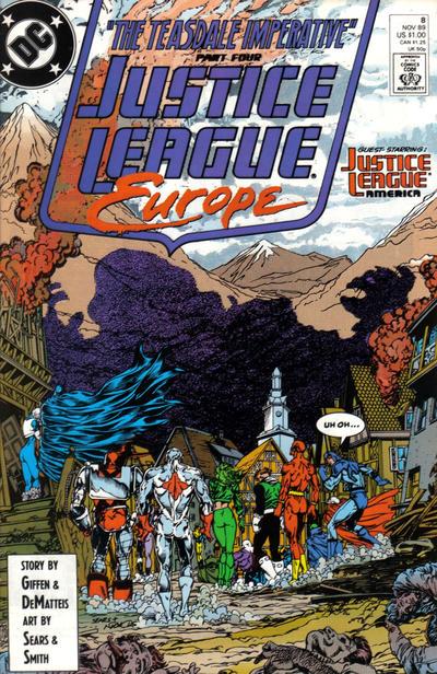 Justice League Europe #8, NM- (Stock photo)