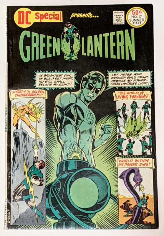 DC Special #17 (Summer 1975) FN + 6.5 Green Lantern Mike Grell cover