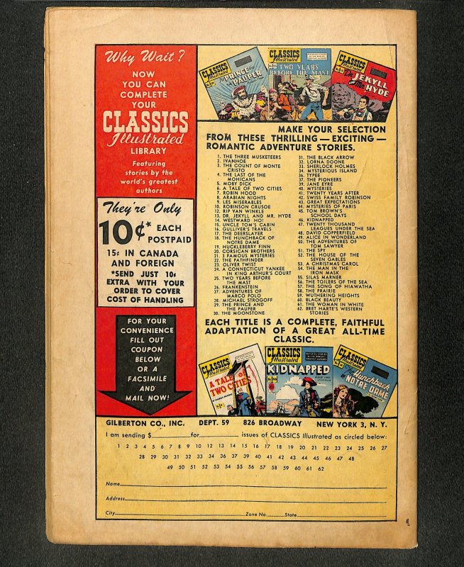 Classics Illustrated #41