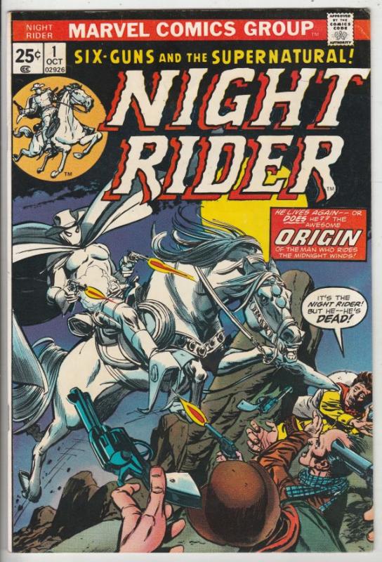 Night Rider, The #1 (Oct-74) VF/NM High-Grade Ghost Rider