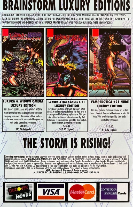 Vamperotica #21 Nude Variant Cover (1996) NM Condition