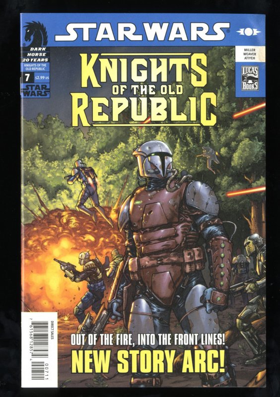 Star Wars: Knights of the Old Republic #7 VF+ 8.5 Rohlan Dyre
