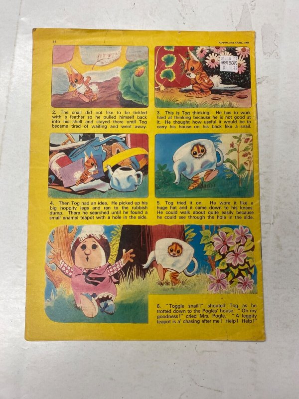 Pippin 27th April 1968 UK Comic Magazine 11 KM45