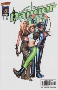 DANGER GIRL (1998) #3 VF/NM TRAVIS CHAREST VARIANT COVER CLIFFHANGER IMAGE