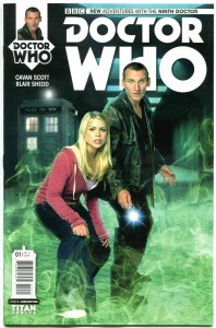 DOCTOR WHO #1 B, VF, 9th, Tardis, 2015, Titan, 1st, more DW in store, Sci-fi