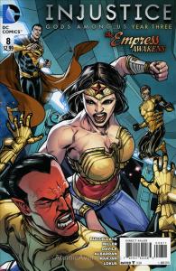 Injustice: Gods Among Us: Year Three #8 VF ; DC | Wonder Woman vs Sinestro