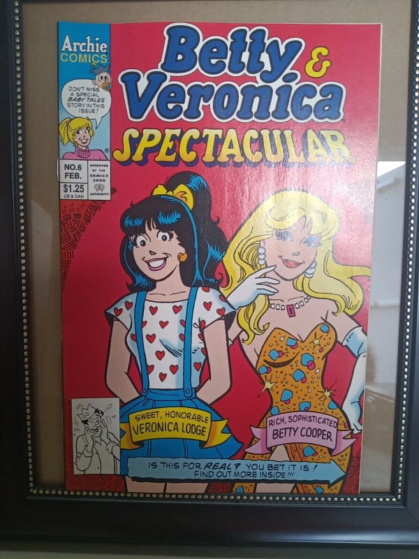 BETTY AND VERONICA SPECTACULAR #2 , 3, 4 , & 6.    Nw178