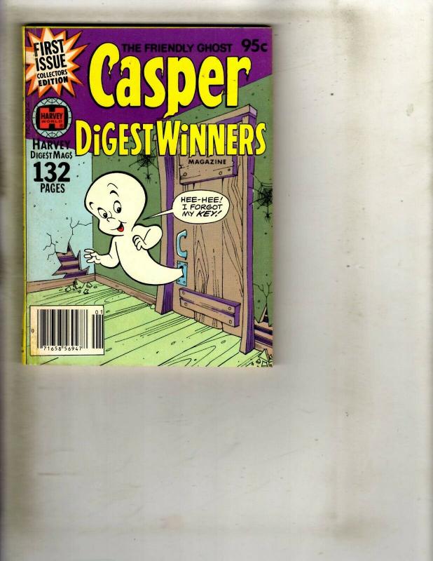 Lot of 8 Casper Digest Pocket Books #1 1 1 2 2 3 3 8 WS15