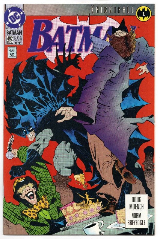 Batman #492 VINTAGE 1993 DC Comics