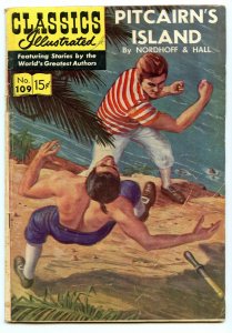 Classics Illustrated 109 (Original) Jul 1953 GD/VG (3.0)