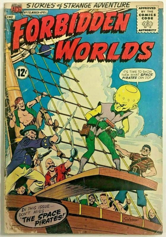 FORBIDDEN WORLDS#118 GD 1964 ACG SILVER AGE COMICS 