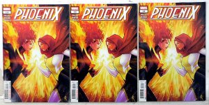 Phoenix Lot of 3 #14 x3 (2025) Marvel Comics 9.4 NM 1st Print Comic Books