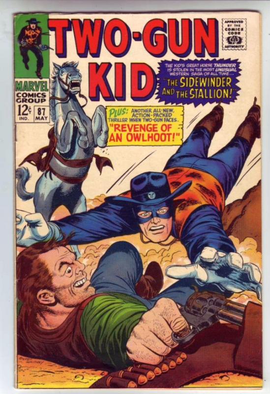 Two-Gun Kid #87 (May-67) VF- High-Grade Two-Gun Kid