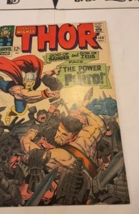 Thor #128 (1966)the power of Pluto with Hercules lite foxxing