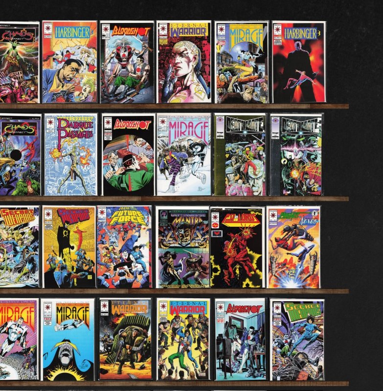 Huge Lot 150+ Comics with Rai, Eternal Warrior, The H.A.R.D. Corps & More!