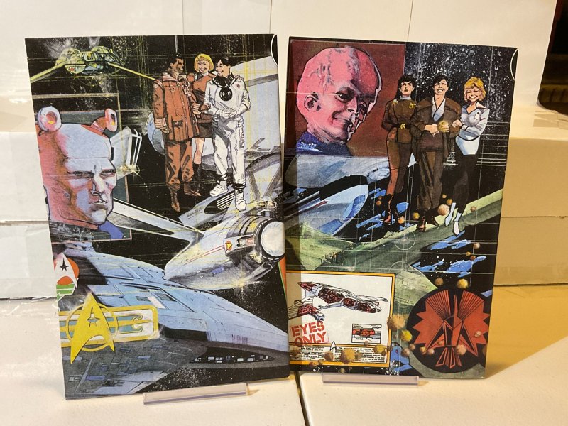 Who's Who in Star Trek Complete Set 1-2 1987