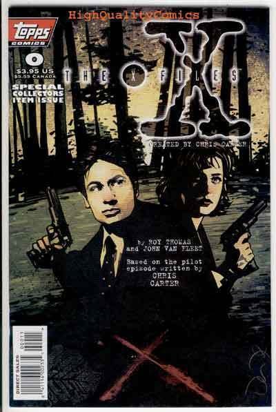 X-FILES #0, NM-, Pilot Episode, Scully,Fox Mulder, Chris Carter,more XF in store