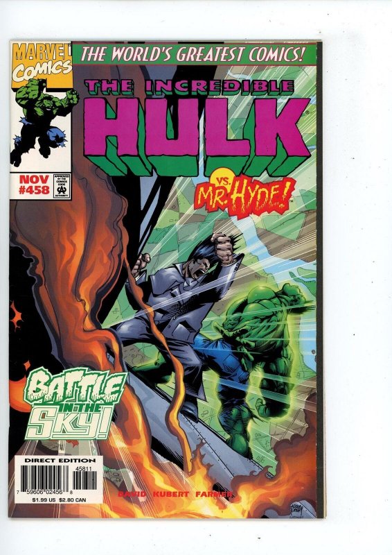 The Incredible Hulk #458 (1997) Marvel Comics