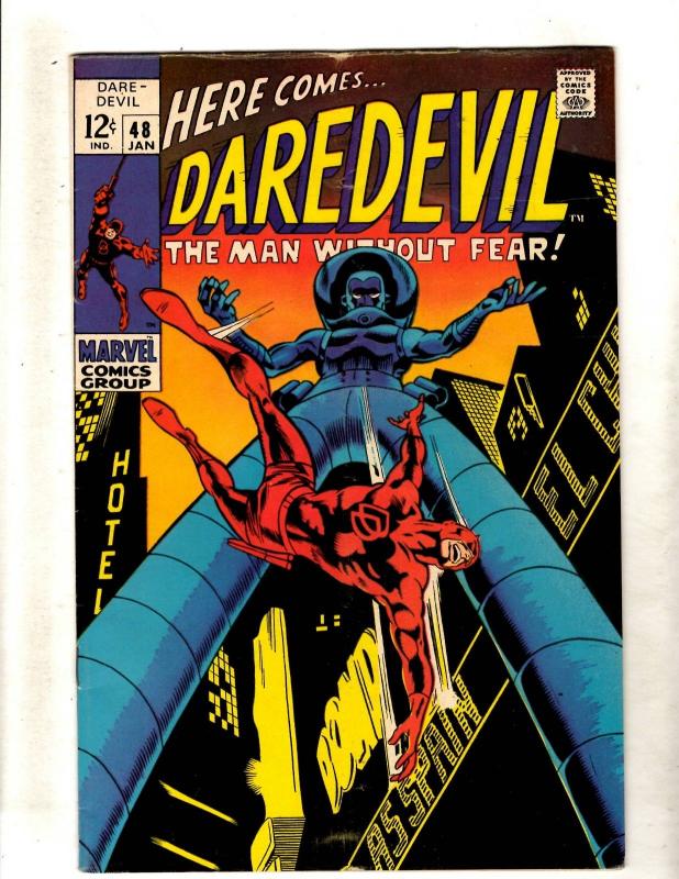 Daredevil # 48 VF- Marvel Comic Book Spider-Man Defenders Avengers Hulk FM4